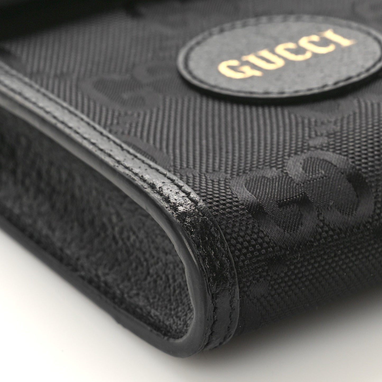 Econyl Nylon Monogram Off The Grid Crossbody Bag Black