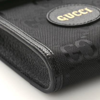 Gucci Econyl Nylon Monogram Off The Grid Crossbody Bag Black 7 of 8