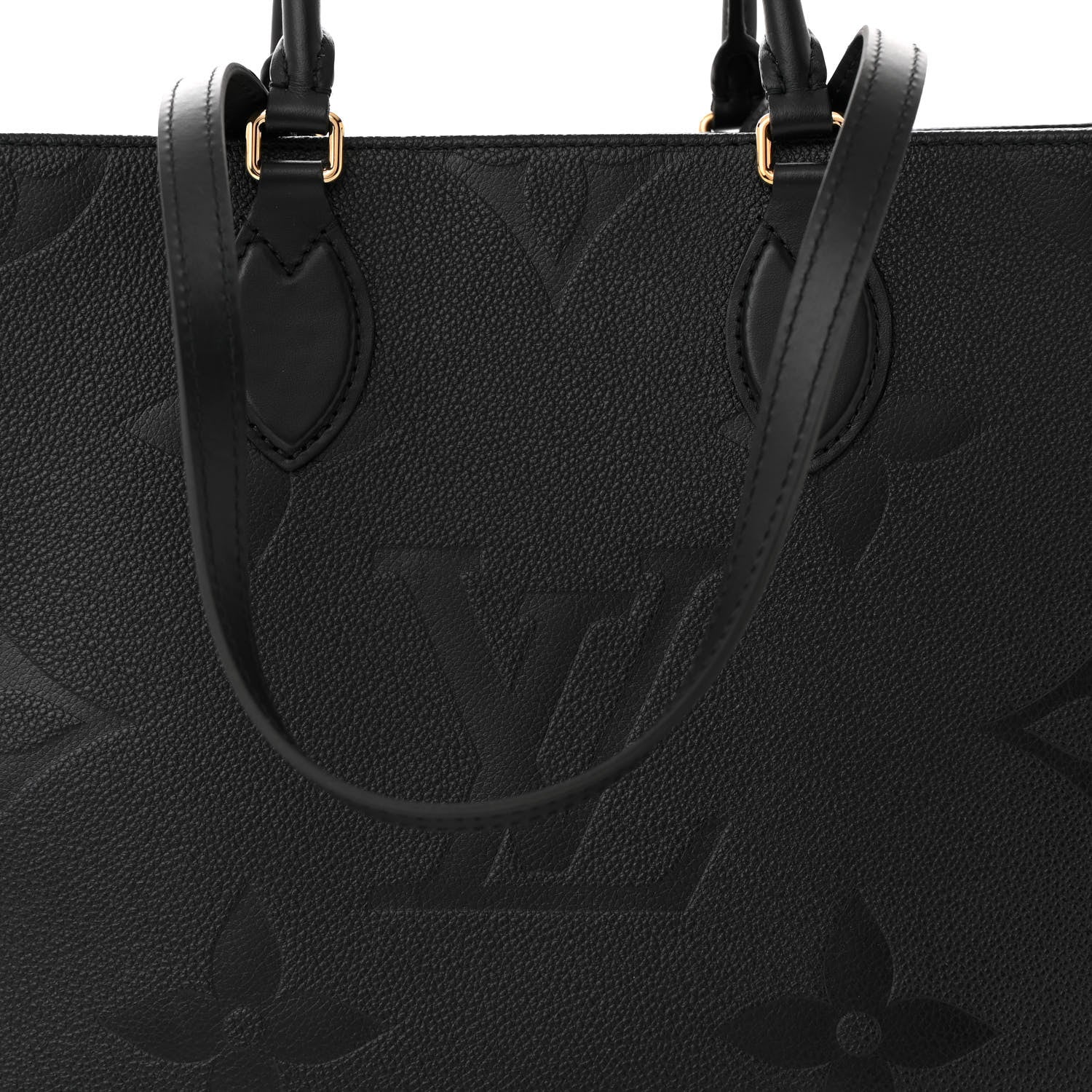 Louis Vuitton Empreinte Monogram Giant Onthego MM Black 7 of 10