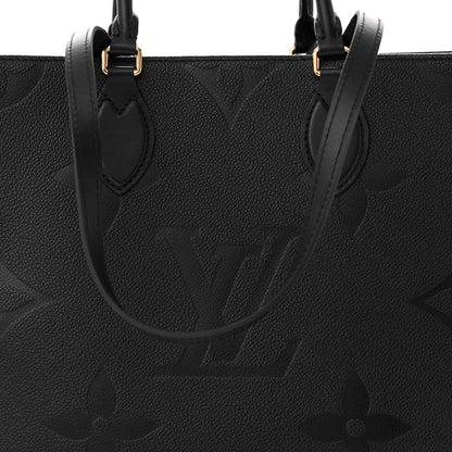 Louis Vuitton Empreinte Monogram Giant Onthego MM Black 7 of 10