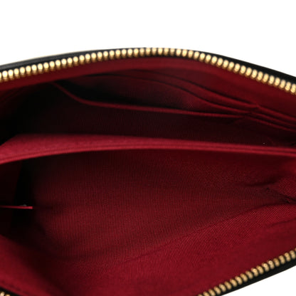 Chanel Shiny Goatskin Quilted Small Chanel 19 Pouch With Handle Black 5 of 9