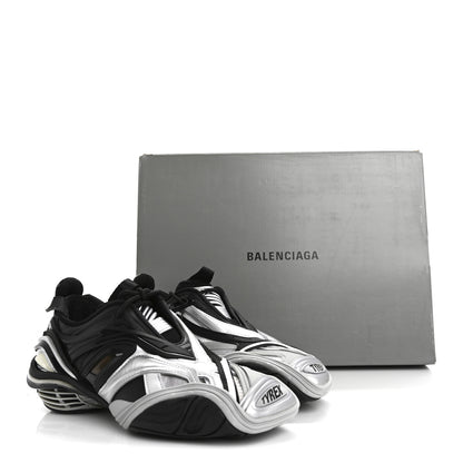 Balenciaga Rubber Womens Mesh Tyrex Sneakers 36 Black Grey 10 of 10