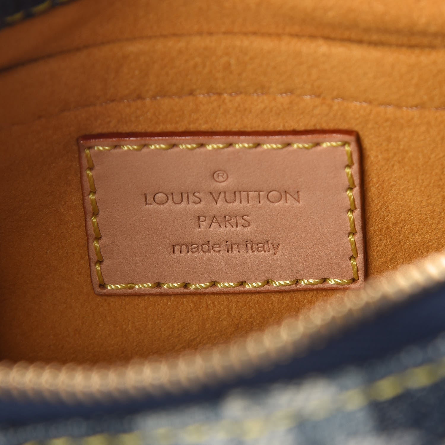 Louis Vuitton Denim Raye Trousse Cosmetic Pouch 6 of 6