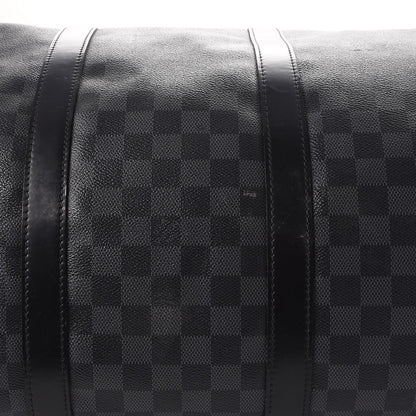 Louis Vuitton Damier Graphite Keepall Bandouliere 55 10 of 12