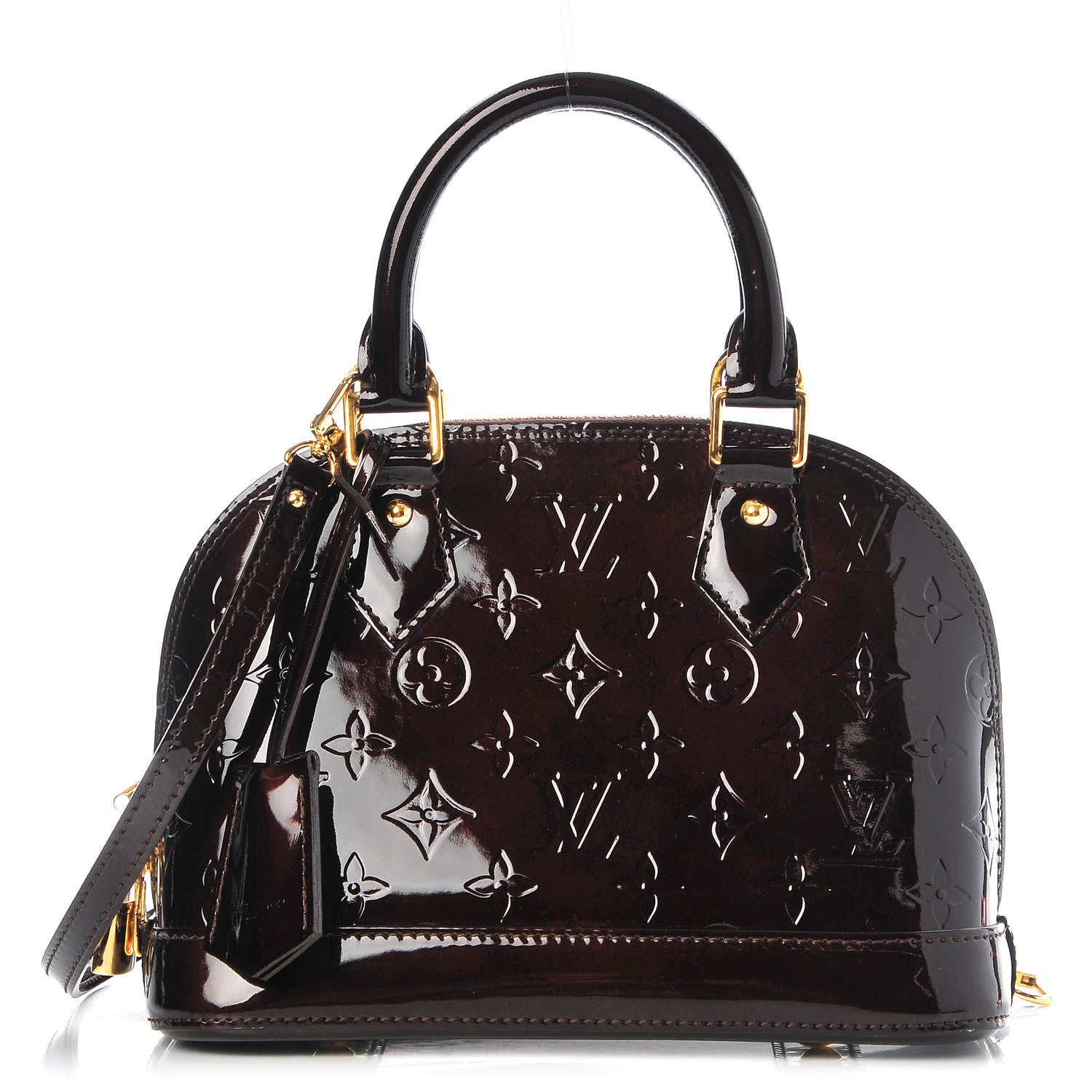 Louis Vuitton Vernis Alma BB Amarante 1 of 6