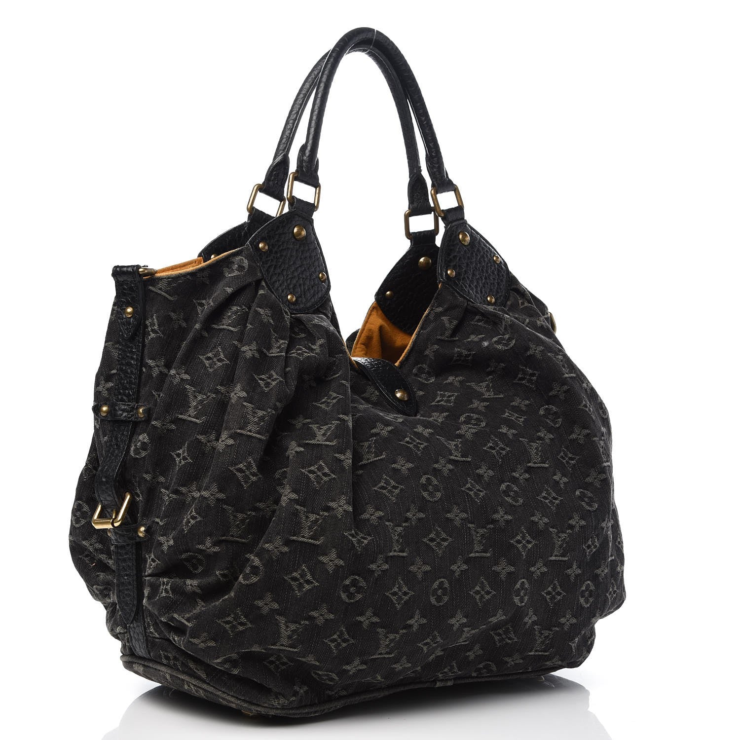 Louis Vuitton Denim Mahina XL Black 3 of 6
