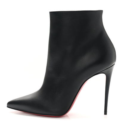 Christian Louboutin Calfskin So Kate Booty 85 Ankle Boots 38.5 Black 1 of 6