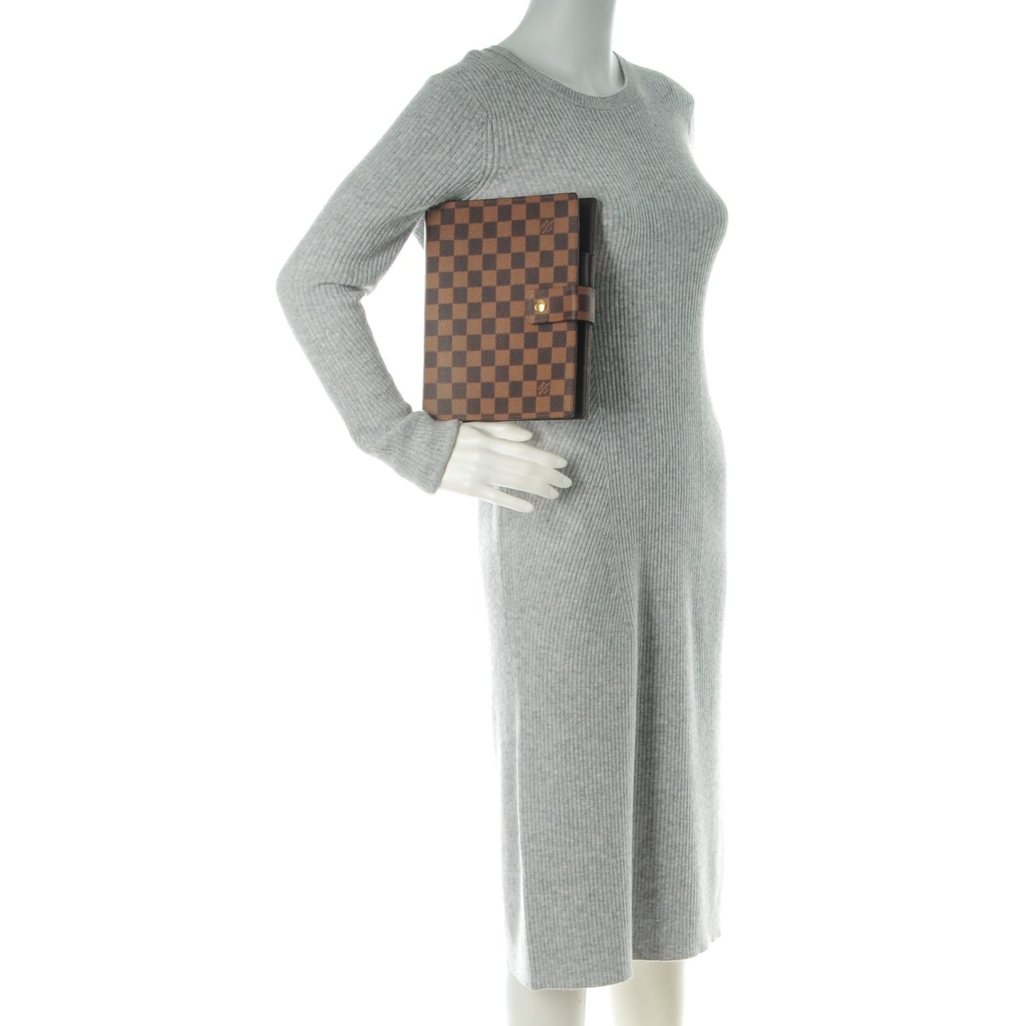 Damier Ebene Large Ring Agenda Cover