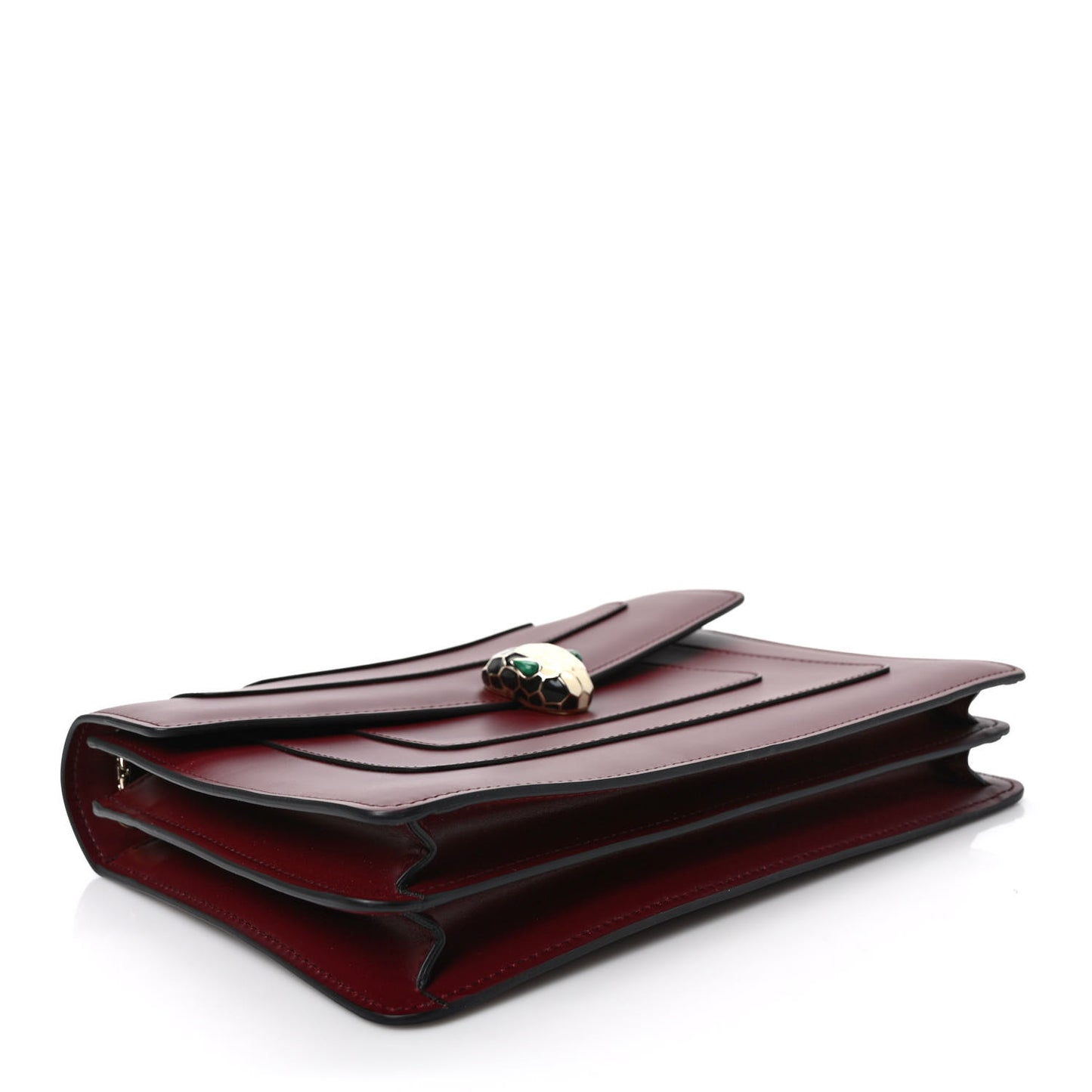 Calfskin Serpenti Forever Crossbody Bag Bordeaux