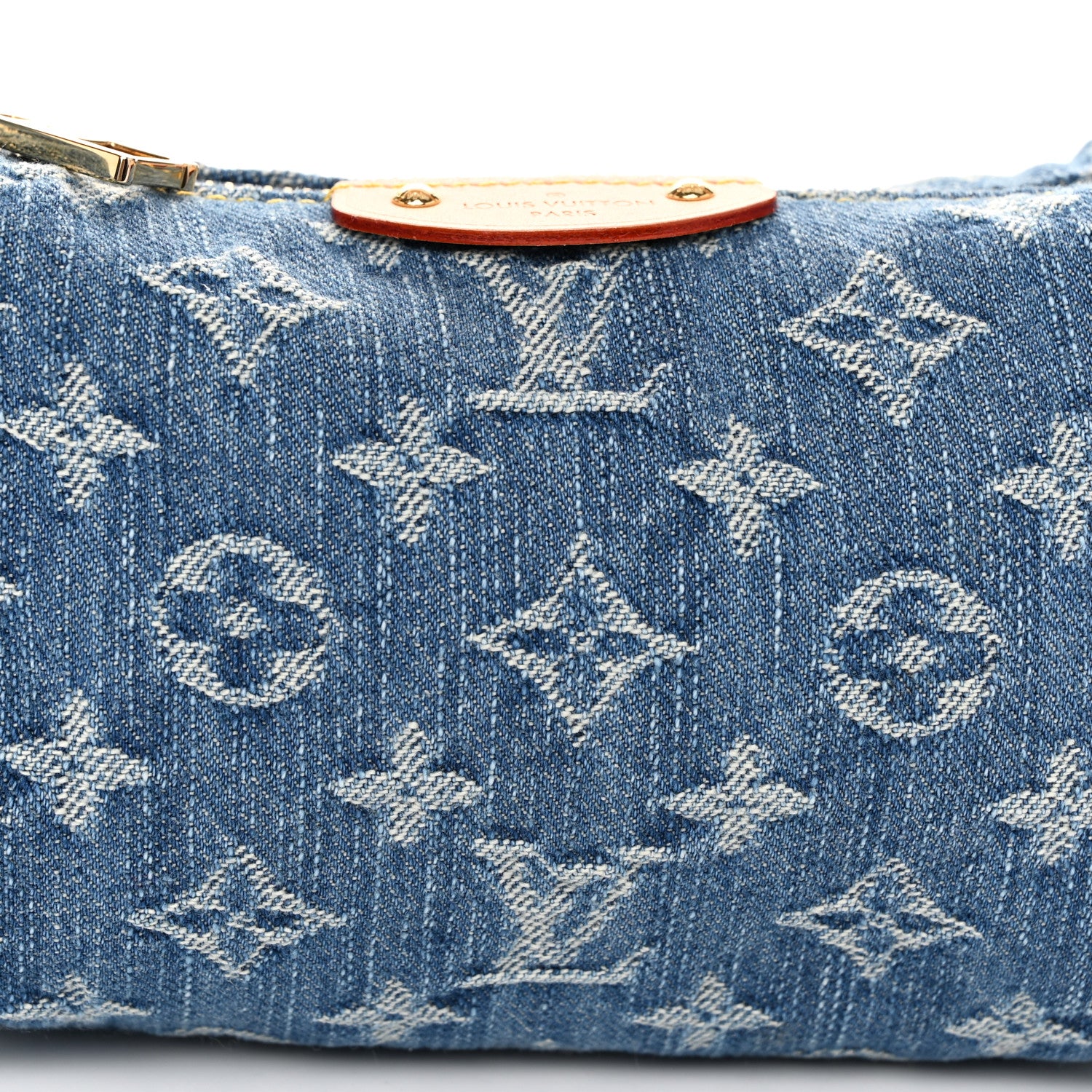 Louis Vuitton Monogram Denim Hills Pochette Blue 7 of 10