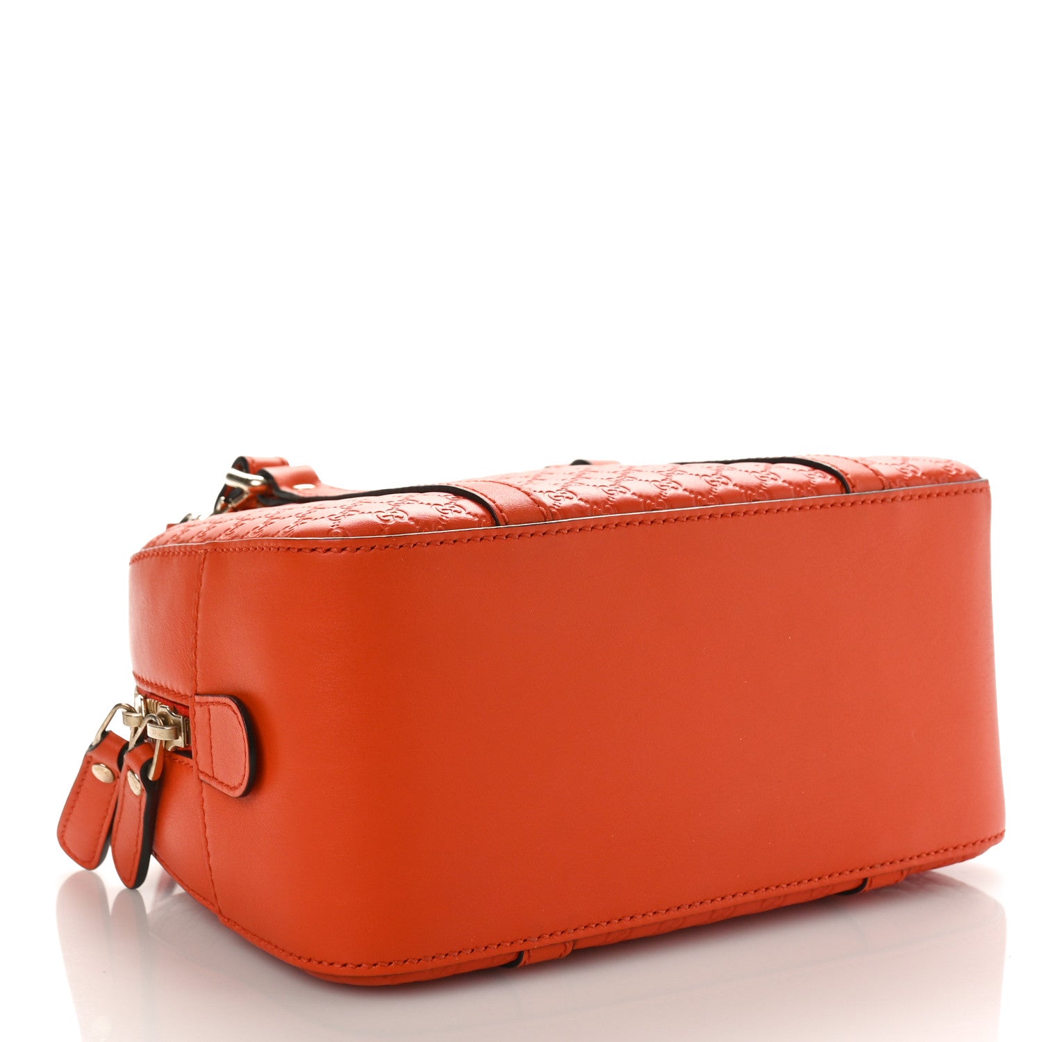 Gucci Soft Microguccissima Small Crossbody Bag Sun Orange 4 of 9