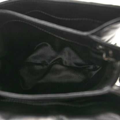 Chanel Lambskin Quilted Chanel 3 Small Accordion Flap Black 5 of 10