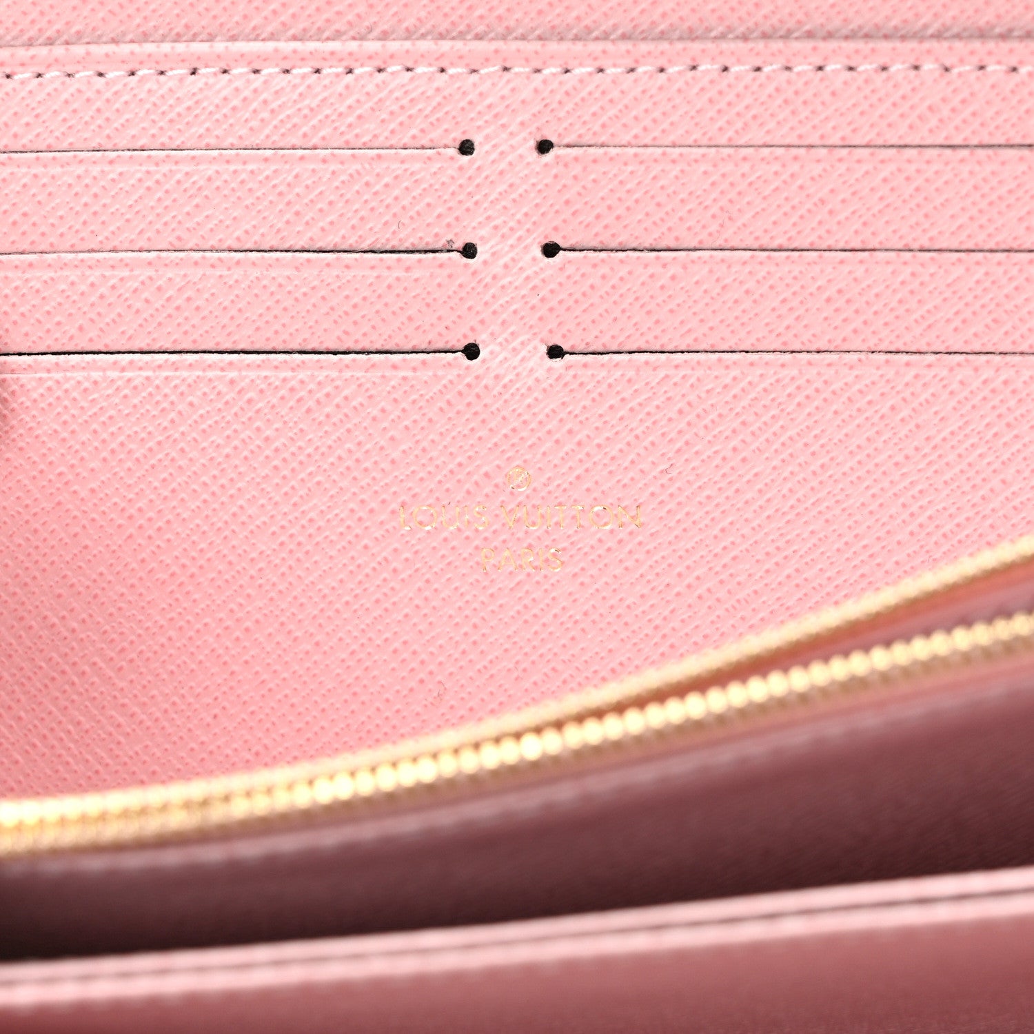 Louis Vuitton Monogram Zippy Wallet Rose Ballerine 6 of 10