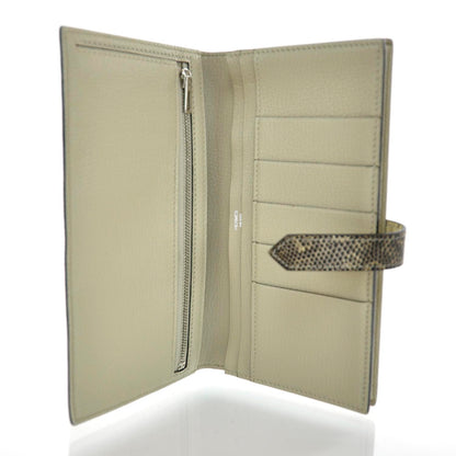Hermes Lizard Bearn Wallet Ombre 4 of 10