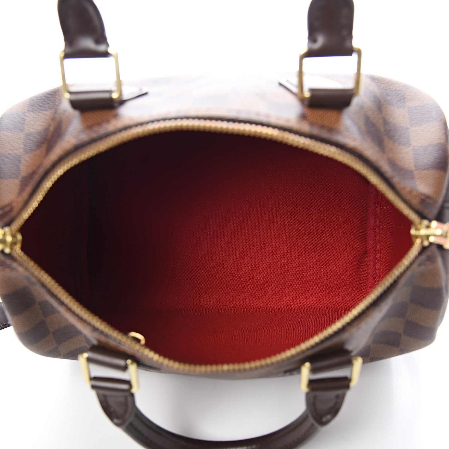 Louis Vuitton Damier Ebene Speedy Bandouliere 25 4 of 10