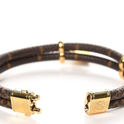 Louis Vuitton Monogram Keep It Twice Bracelet 17 4 of 4