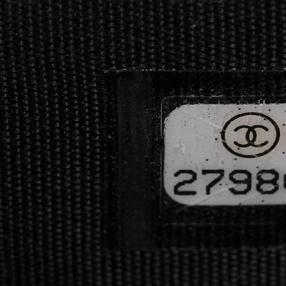 Chanel Caviar Quilted Boy Flap Card Holder Black 8 of 10