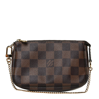 Louis Vuitton Damier Ebene Mini Pochette Accessories 1 of 11