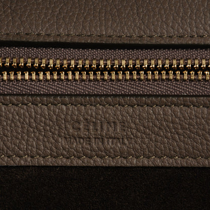 Celine Soft Grained Calfskin Small Belt Cabas Phantom Taupe 6 of 7