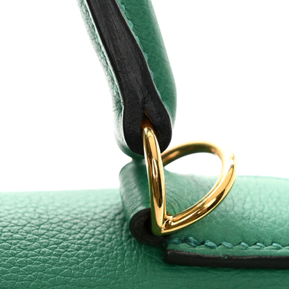 Hermes Evercolor Kelly Retourne 28 Vert Vertigo 14 of 15