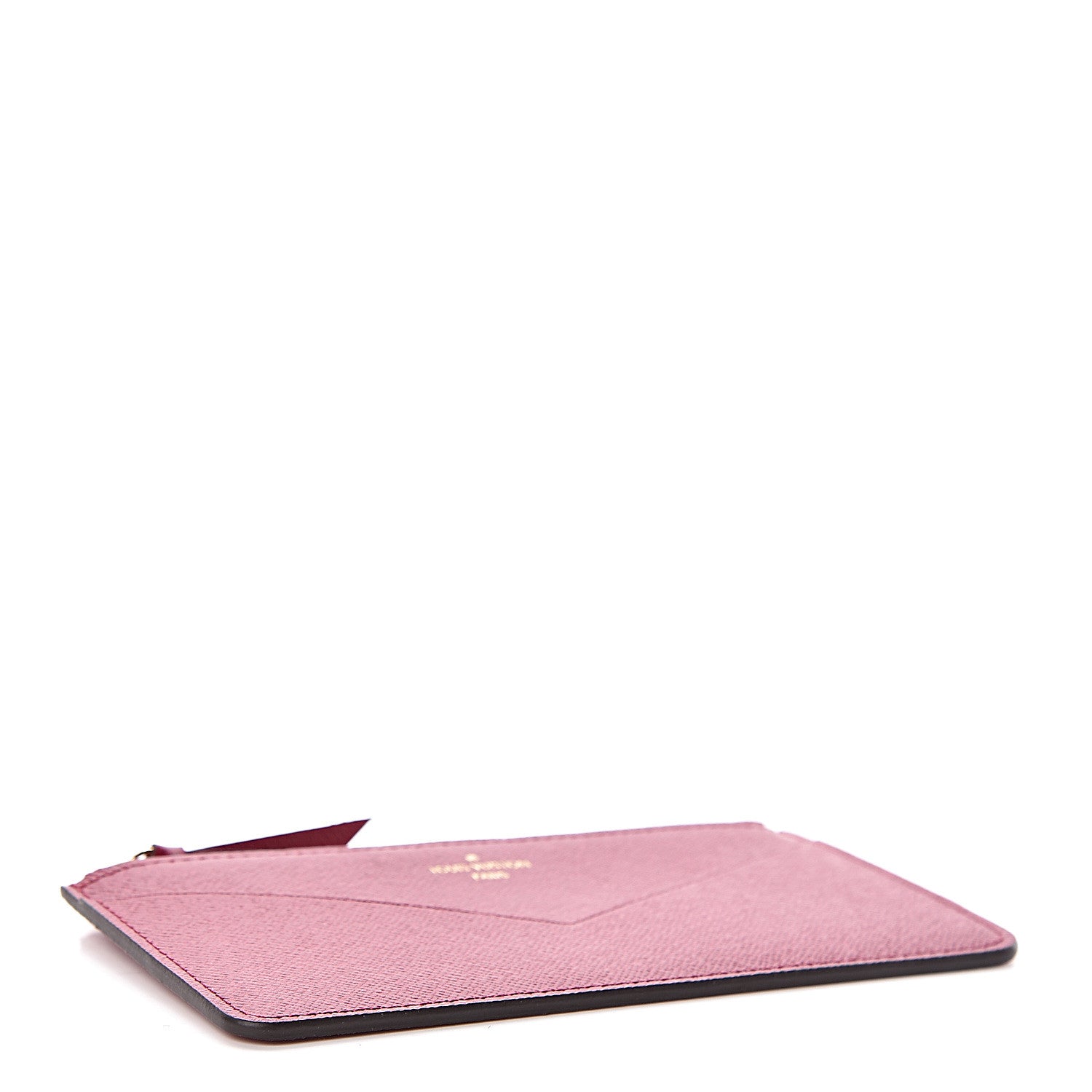 Louis Vuitton Calfskin Jeanne Wallet Zippered Insert Fuchsia 4 of 6