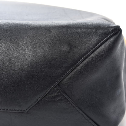 Celine Lambskin Vertical Bi-Color Cabas Black Yellow 9 of 15