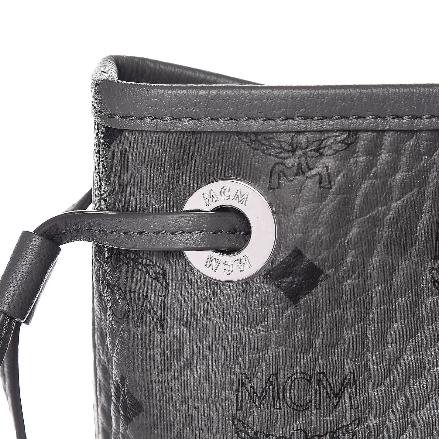 Visetos Medium Liz Reversible Shopper Tote Phantom Grey