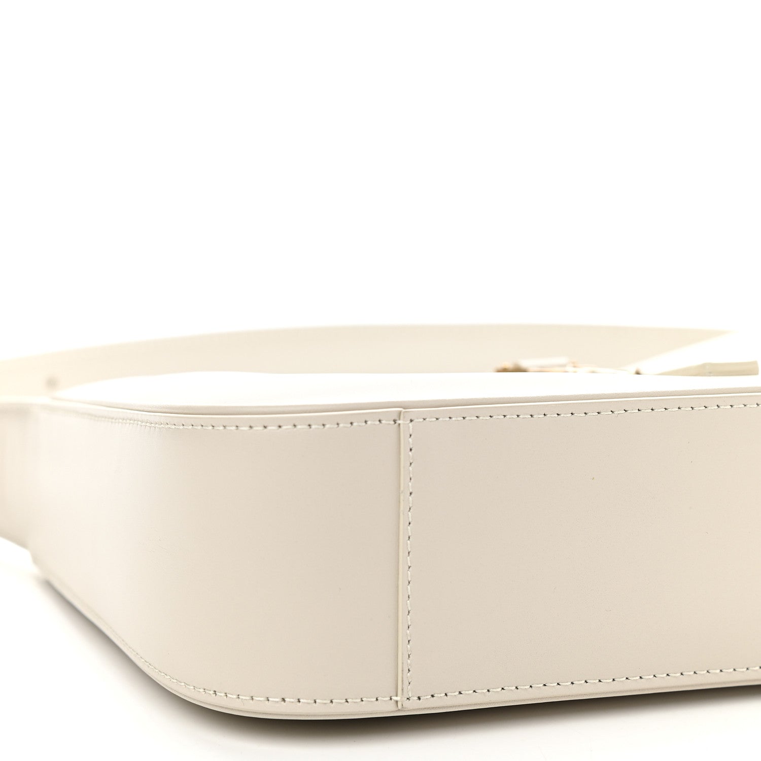 Saint Laurent Smooth Calfskin Le 5 A 7 Hobo Blanc Vintage 7 of 8
