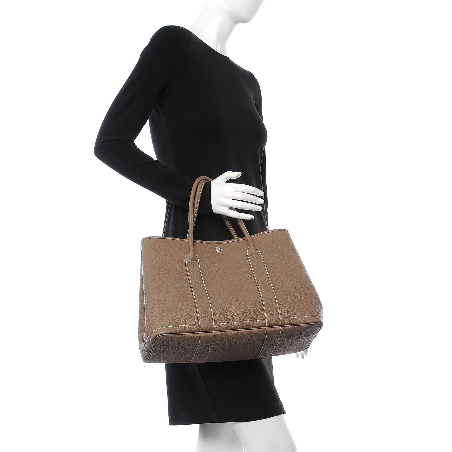 Hermes Negonda Garden Party 36 MM Etoupe 2 of 6