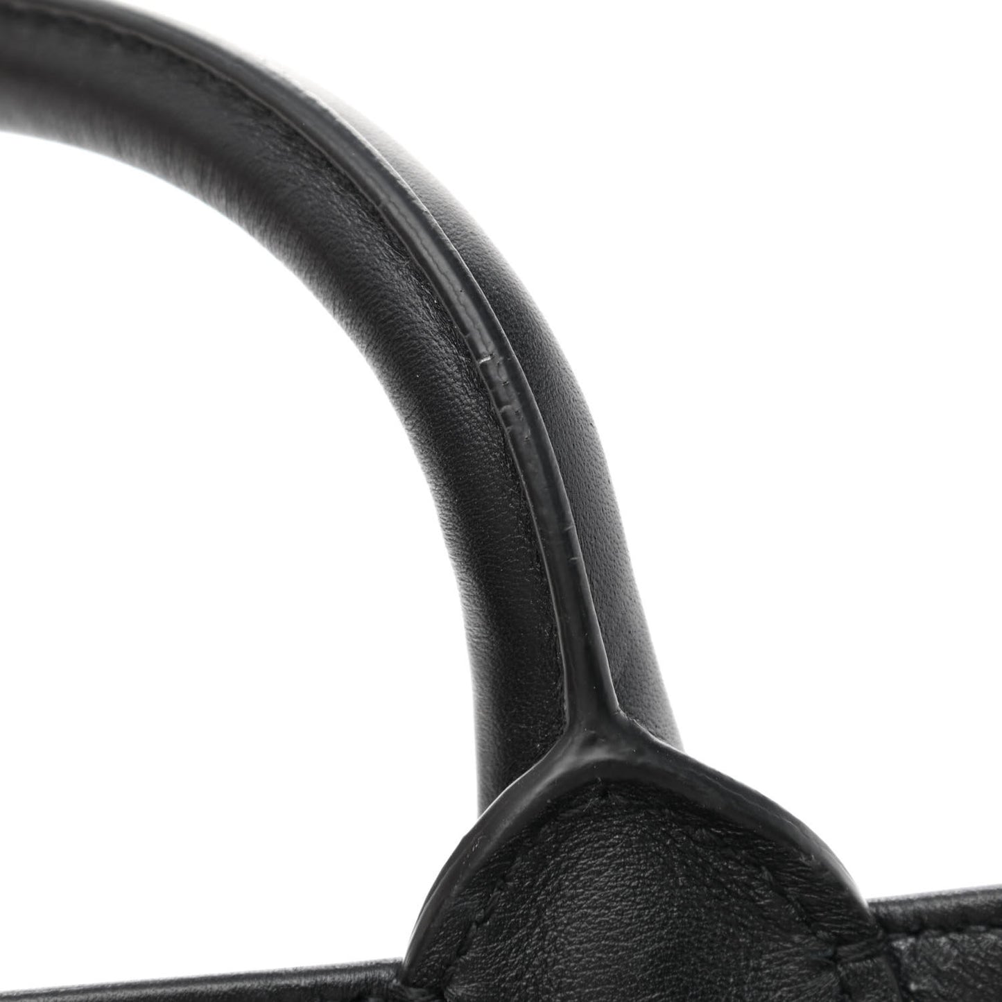 Calfskin Embossed Medium Book Tote Black