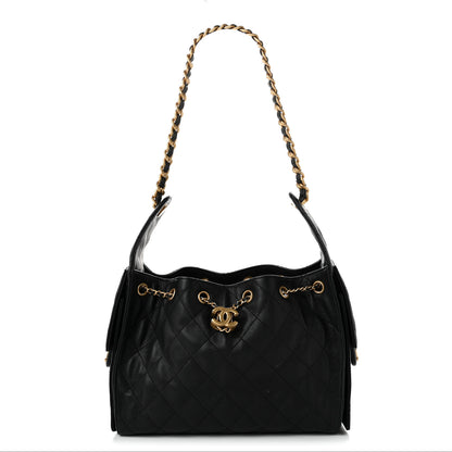 Chanel Caviar Quilted Small Chanel 25 Handbag Black 1 of 12