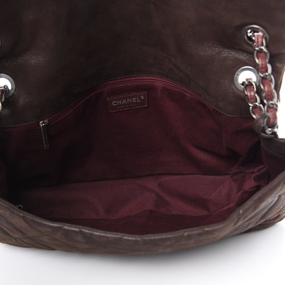 Chanel Iridescent Calfskin Jumbo In The Mix Flap Brown 5 of 13