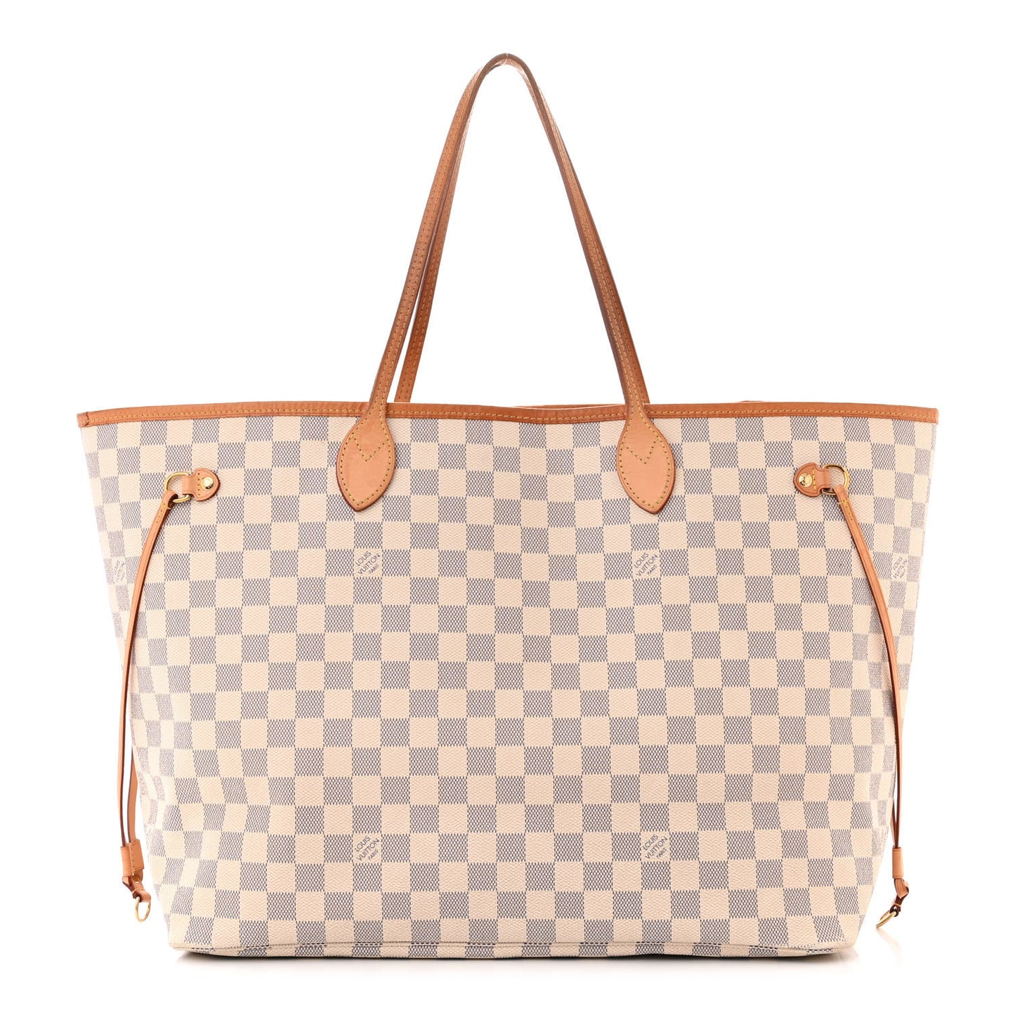 Damier Azur Neo Neverfull GM Rose Ballerine