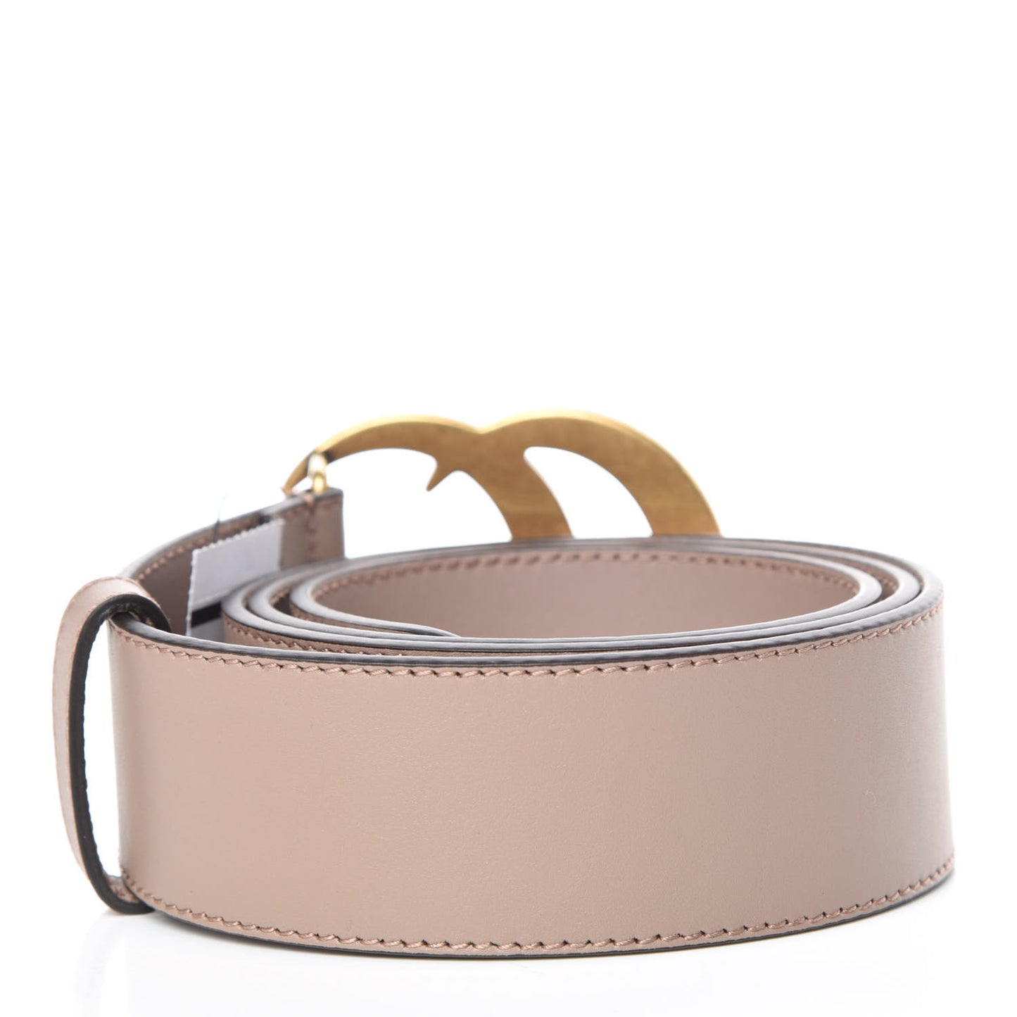 Calfskin Double G 40mm Belt 85 34 Porcelain Rose