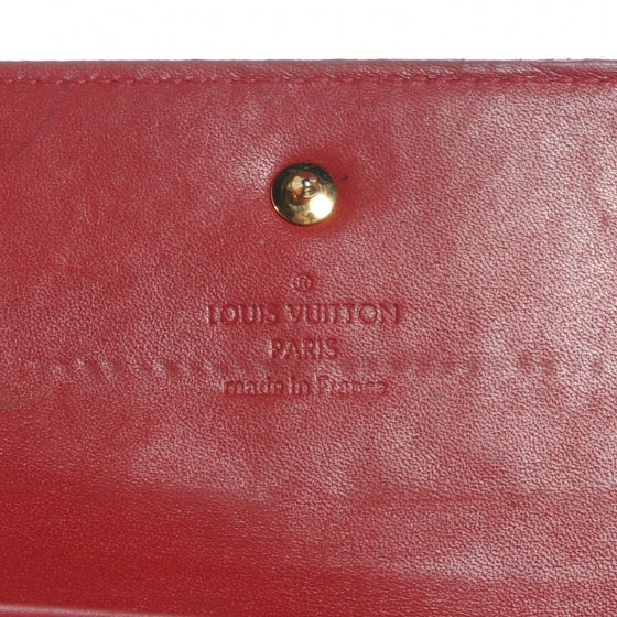 Vernis Porte Tresor International Wallet Pomme D'Amour