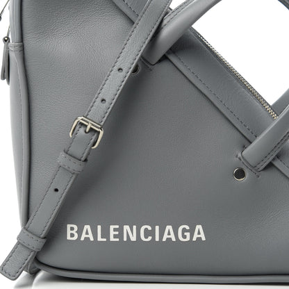Balenciaga Calfskin S Triangle Duffle Grey 9 of 9