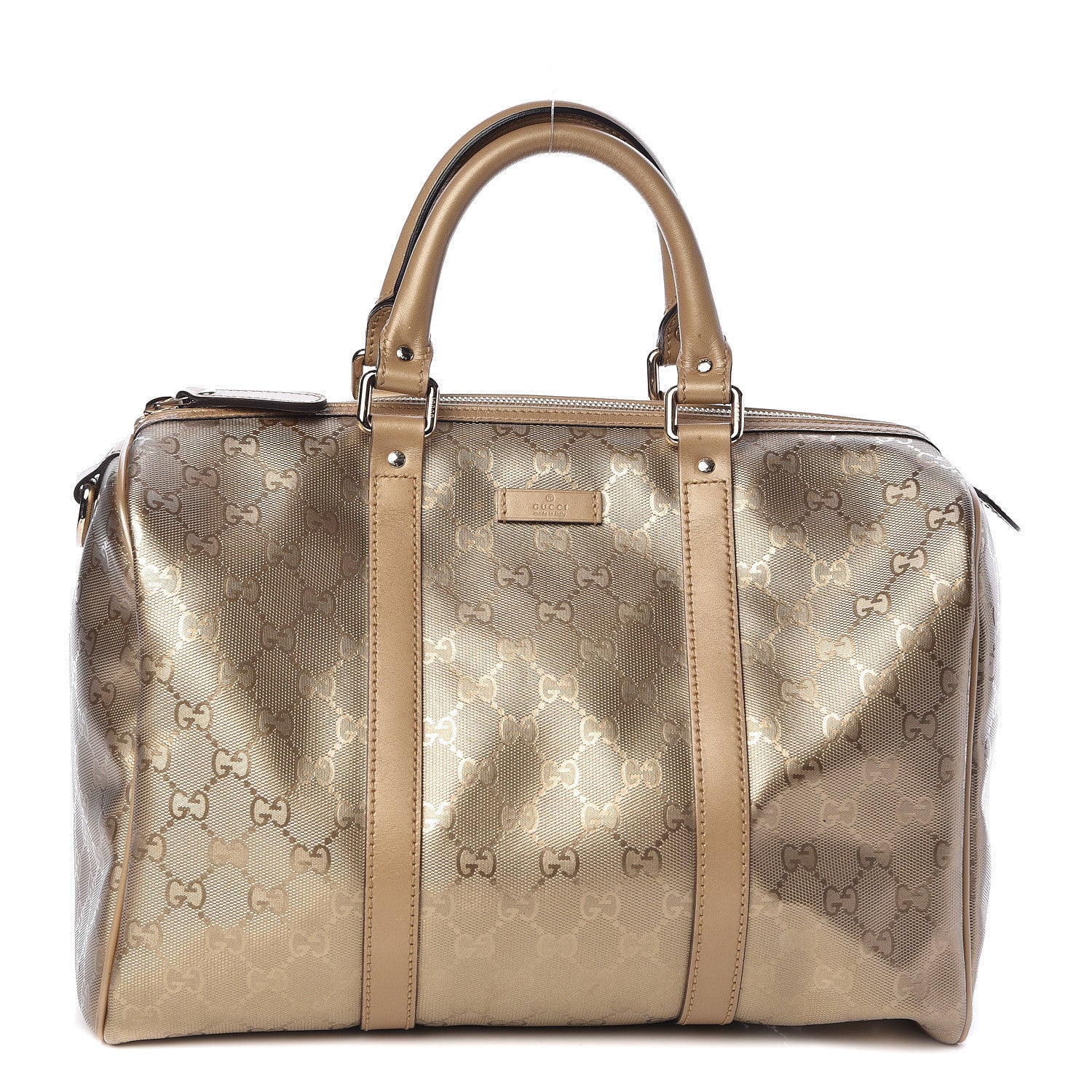 Gucci Imprime Monogram Medium Joy Boston Champagne 1 of 10