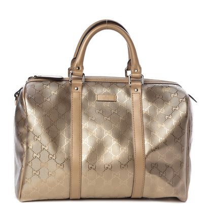 Gucci Imprime Monogram Medium Joy Boston Champagne 1 of 10