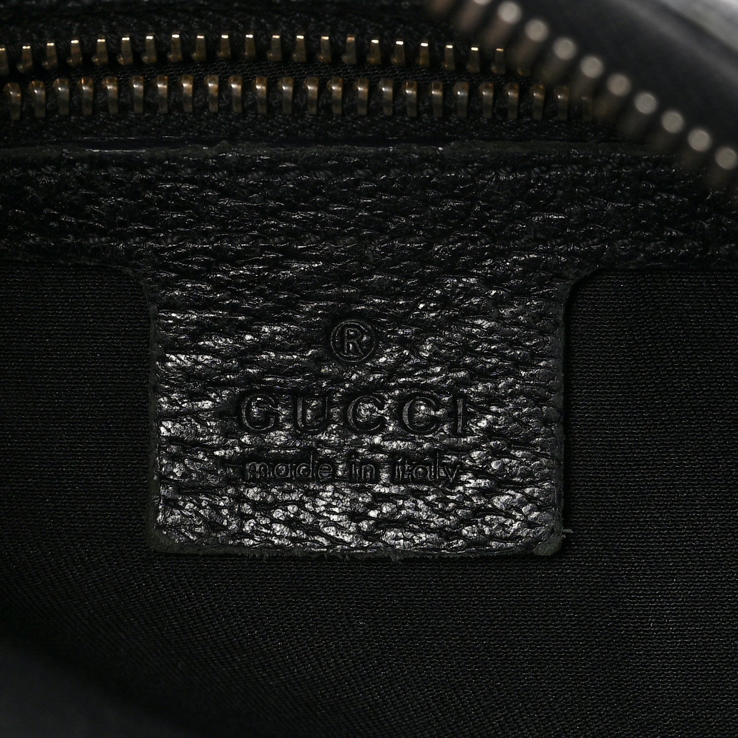 Gucci Monogram Half Moon Bamboo Ring Hobo Black 6 of 9