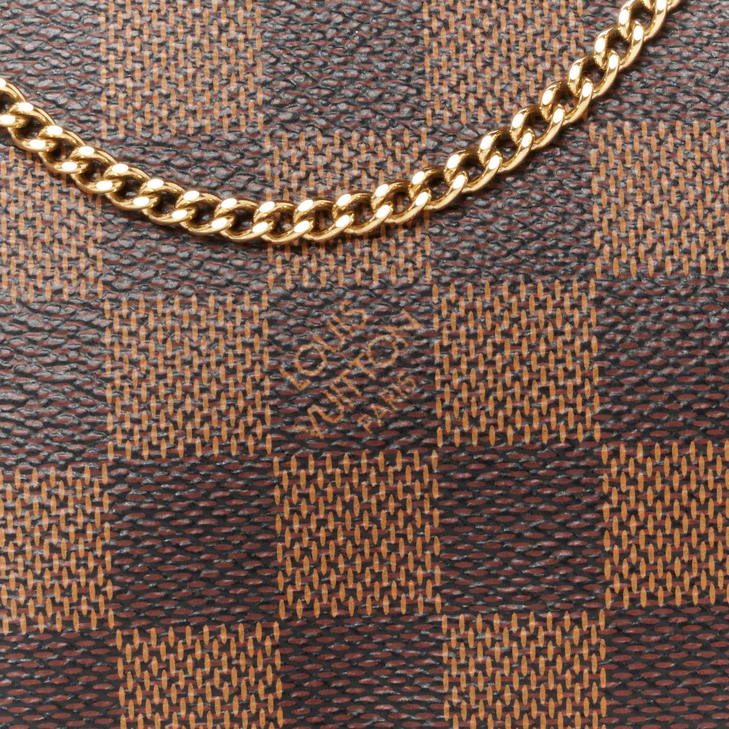 Louis Vuitton Damier Ebene Mini Pochette Accessories 8 of 10