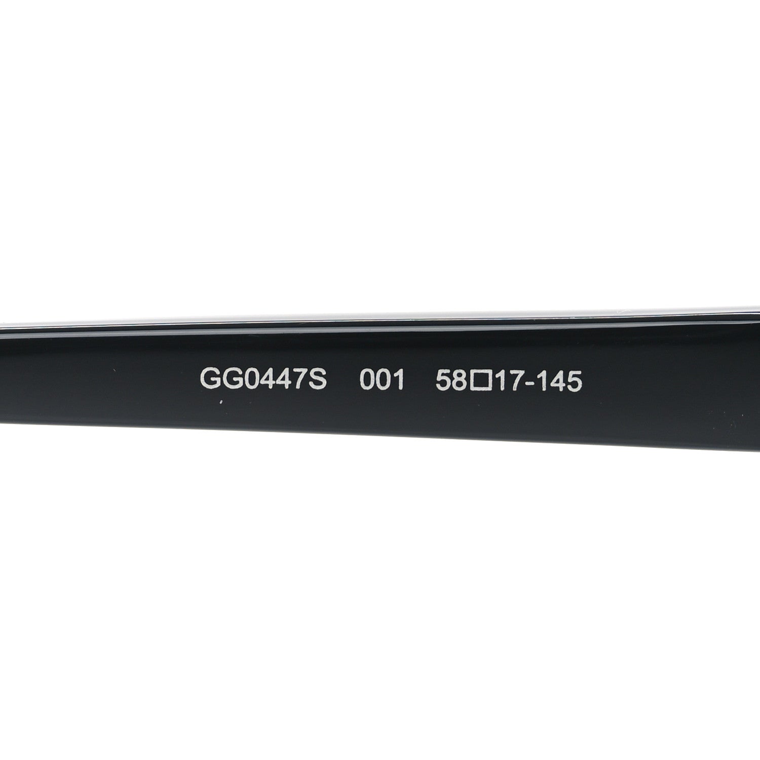 Gucci Acetate Aviator Sunglasses GG0447S Black 6 of 7