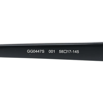 Gucci Acetate Aviator Sunglasses GG0447S Black 6 of 7