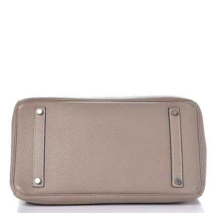 Hermes Togo Birkin 35 Gris Tourterelle 37 of 42