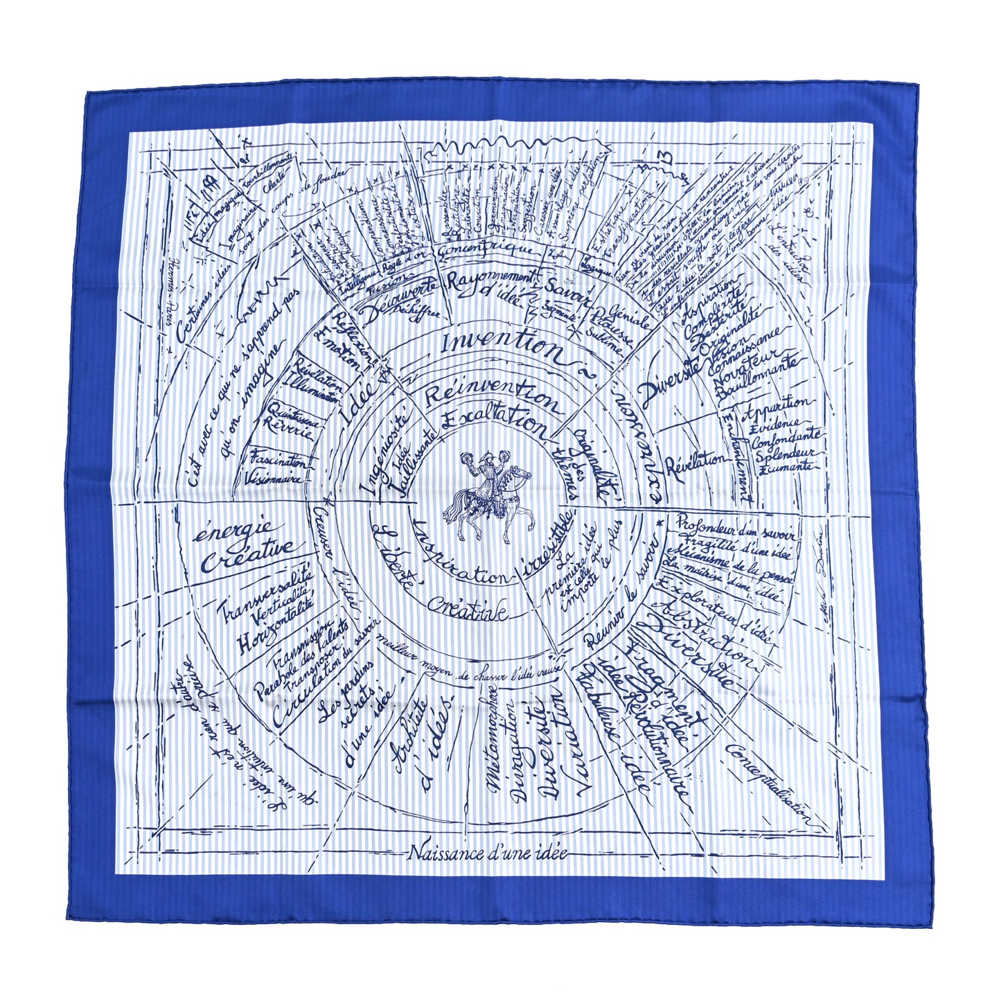 Silk Naissance d'une Idée Scarf 70