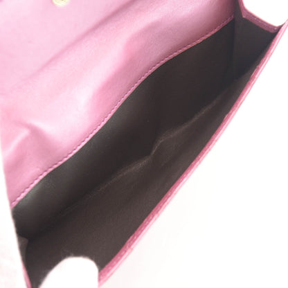 Gucci Metallic Soft Guccissima Heart Continental Wallet Fresia Rose 8 of 9
