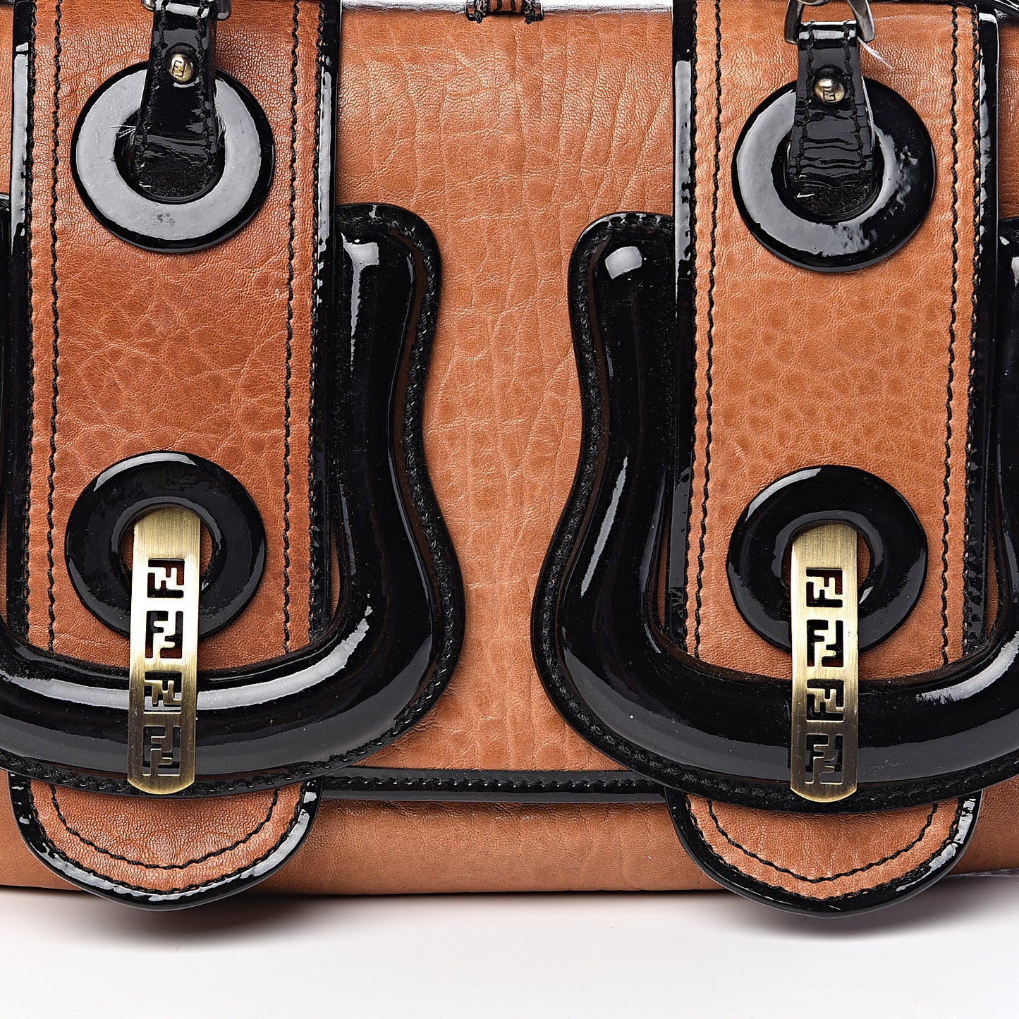 Nappa Patent B Bag Osso Black
