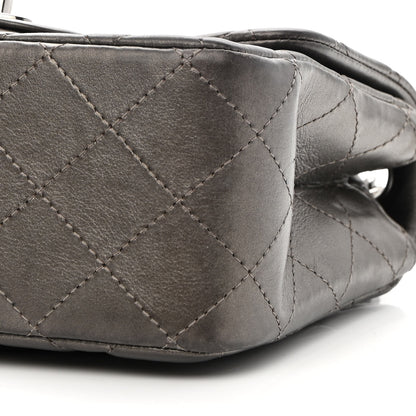 Chanel Metallic Calfskin Quilted Mini Square Flap Bronze 8 of 8