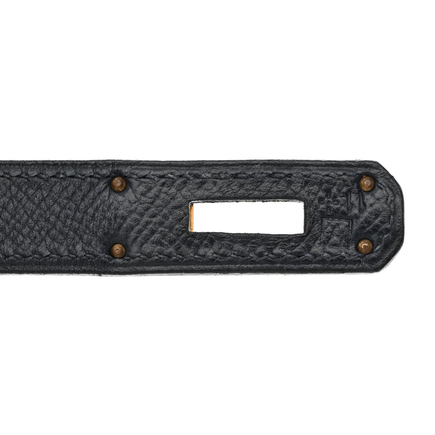 Hermes Courchevel Kelly Retourne 32 Bleu Indigo 7 of 14