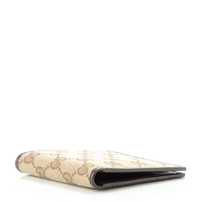Gucci Mens Monogram Bi-Fold Wallet Dark Brown 4 of 8
