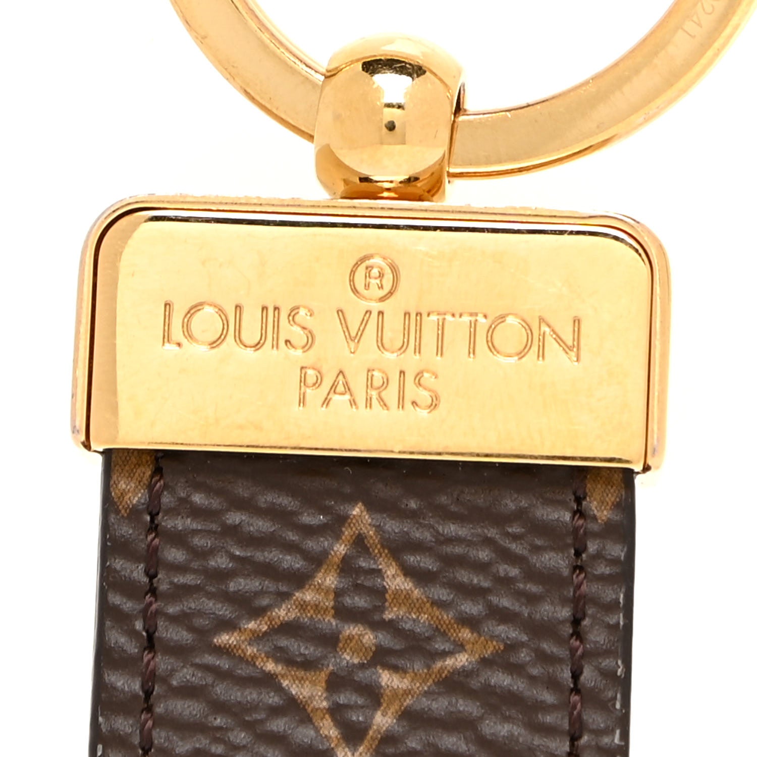 Louis Vuitton Monogram Dragonne Key Holder 4 of 4